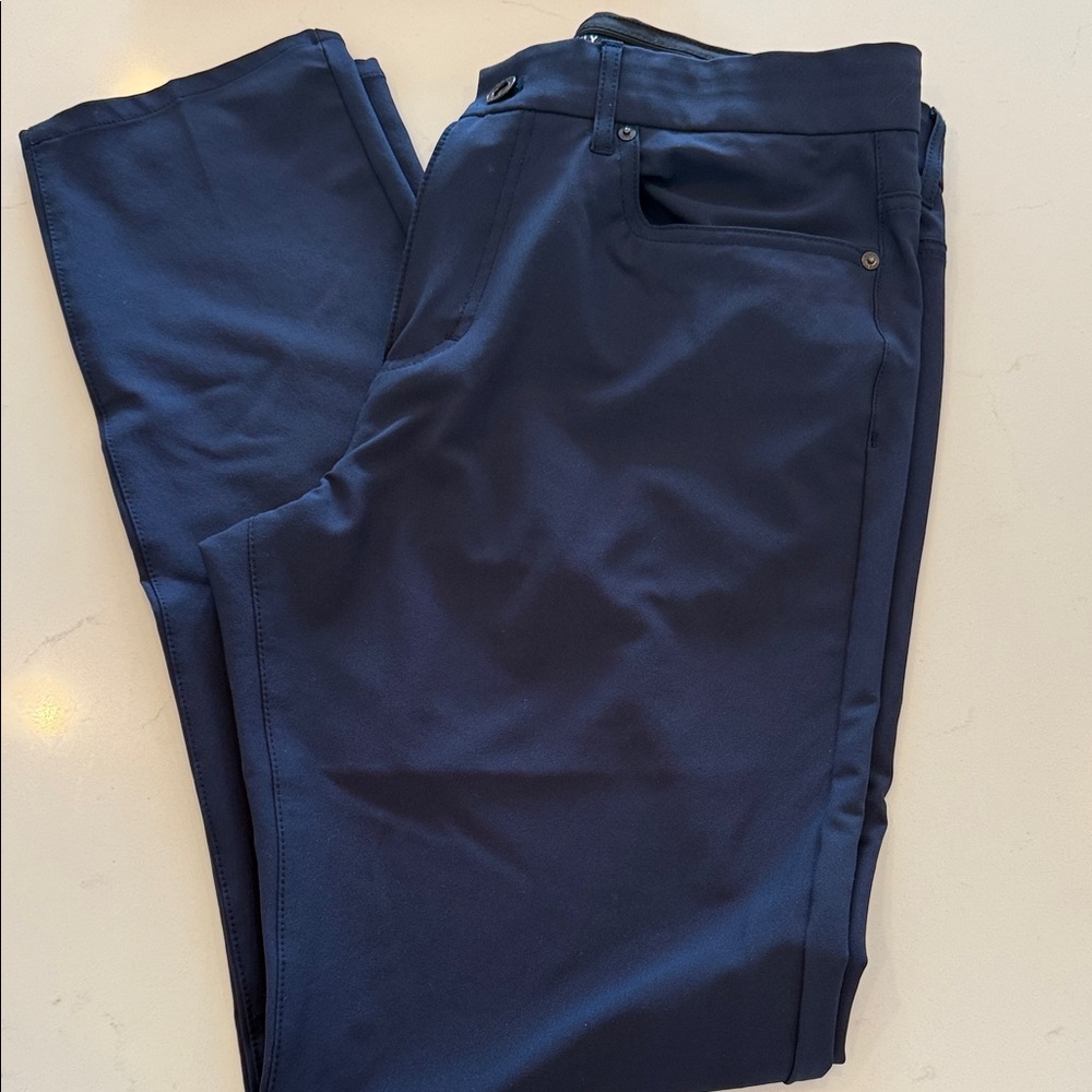 DKNY Men's Navy Chinos
